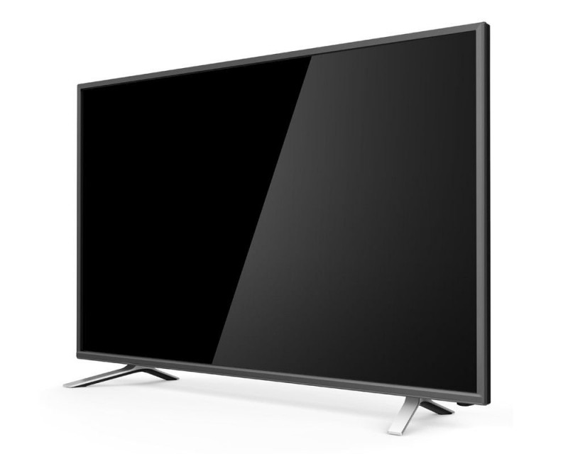 toshiba led tv 49 inch smart full hd with built in receiver 3 hdmi and 2 usb inputs 49l5865ee front side zoom 2