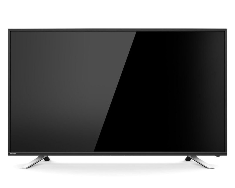 toshiba led tv 49 inch smart full hd with built in receiver 3 hdmi and 2 usb inputs 49l5865ee front zoom 2